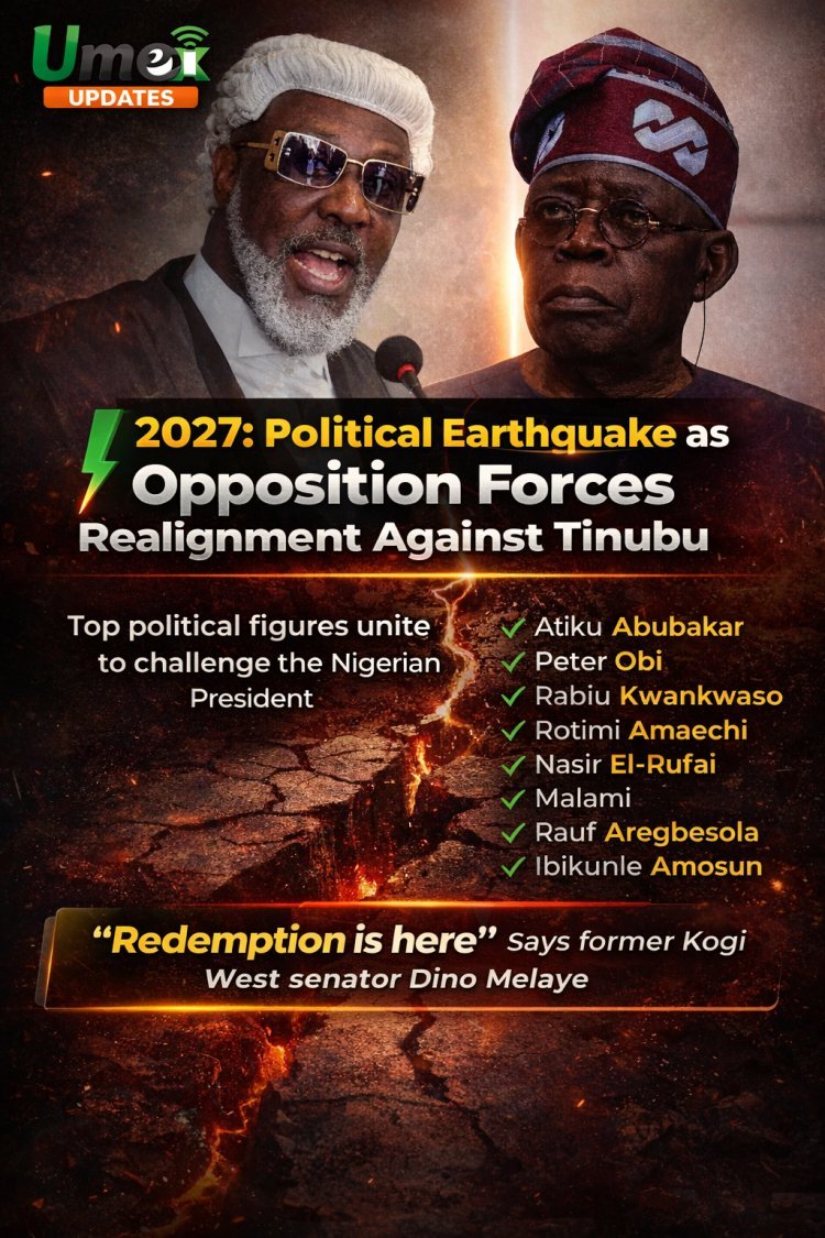 2027: Political Earthquake as Opposition Forces Realignment Against Bola Ahmed Tinubu